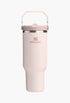 Rose Quartz - The IceFlow™ Flip Straw Tumbler | 40 OZ - GLAM MODA